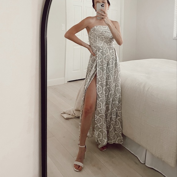 Olivaceous Offshore Maxi dress - Picture 3 of 6